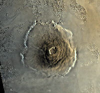 Olympus Mons z orbity. Kliknij eby powikszy rysunek.