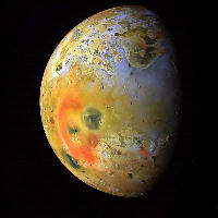 Io - jeden z ksiycw Jowisza. Kliknij eby powikszy rysunek.
