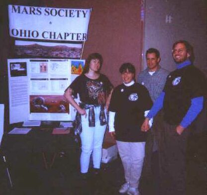 Ohio chapter members of the Mars Society at Mars movie opening