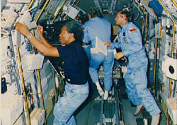 STS 61-A crewmembers