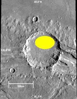 The landing site: Diacria Crater