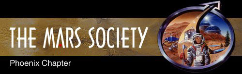 Welcome to The Mars Society - To Explore and Settle the New World. Image courtesy Mars Society member Jon Wiley.