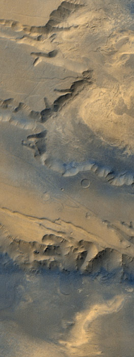 Western Melas and Candor Chasms, Valles Marineris