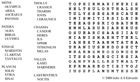 Word Search Puzzle